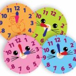 type Montessori : fabriquer une horloge