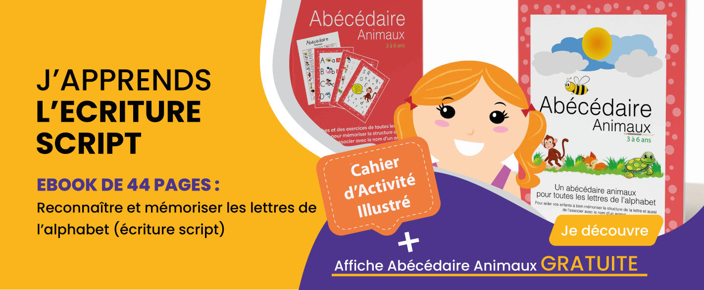 cahier d'activité pour apprendre l'alphabet script avec coloriage et jeux ludiques